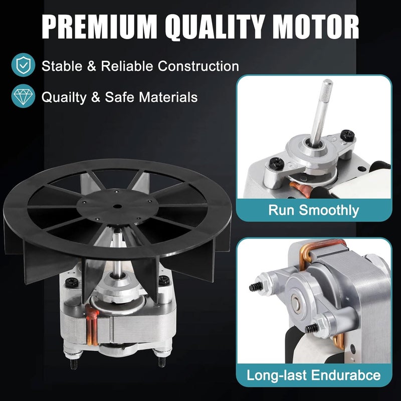 Criditpid BP27 Fan Motor Replacement for Broan Nutone 663 688 678 671 659 662 668 670 689 669 663-C 688-C 663-E 688-E 678-C 678-D 678-F Bathroom Exhaust Fan Motor, S97012038 Ventilation Fans Motors, 50CFM - Image 4